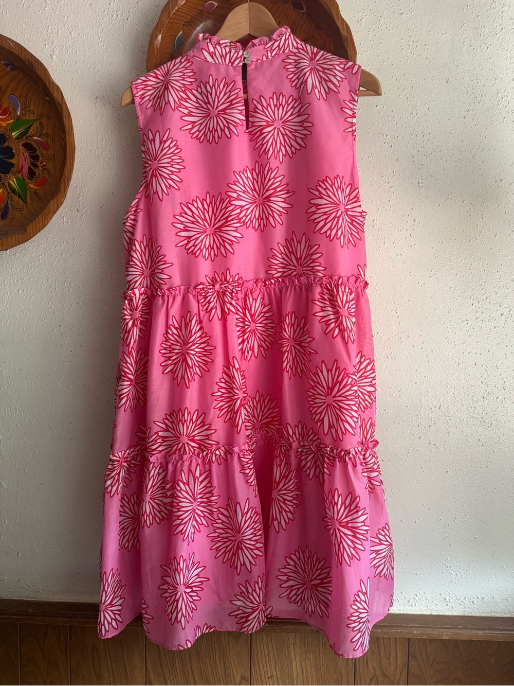 J. Marie Lucy Ruffle Dress Size Large - Picture 5 of 12